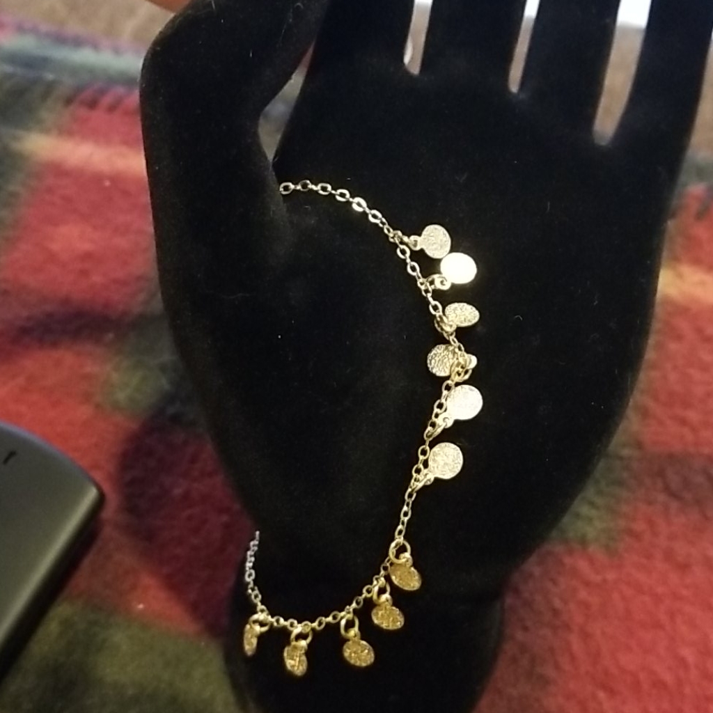 Womens Gold Plated Bracelet